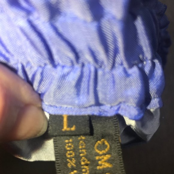 FABULOUS VIETNAM SILK RUFFLE SKIRT - Picture 3 of 3